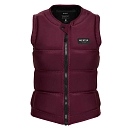 Купить Mystic 35005.240246-322-l Женский защитный жилет Star fzip wake Oxblood Red 30x21x6 7ft.ru в интернет магазине Семь Футов