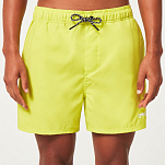 Oakley FOA404310-762-XS Плавки Beach Volley 16´´ Желтый  Sulphur XS