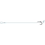 DAM 70463 Detek Method Push Stop Rig Barbless Связанные Крючки Transparent 10