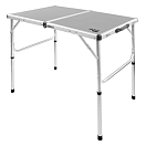 Купить Aktive 63019 Складной Camping Стол  Grey / White 90 x 60 x 70 cm 7ft.ru в интернет магазине Семь Футов