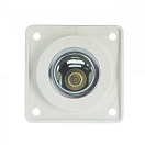 BERKER 0945712509 INTEGRO FLOW Розетка прикуривателя / Полярный белый, блестящий