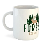 Kruskis 42611C359 Кружка Deer 325ml  White