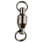 Mikado AMA-A4002-3 Ball Bearing Вертлюги Серебристый Black Nickel 3 