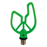 Maver 790A0108 Reality Роликовая подставка для задней тяги Green