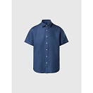 Купить North sails 664370-0787-XL Рубашка с коротким рукавом 664370 Голубой Dark Denim XL 7ft.ru в интернет магазине Семь Футов