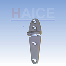 Купить Петля несимметричная дверная Haice 191903401 95x25x4мм из нержавеющей стали AISI 316 7ft.ru в интернет магазине Семь Футов