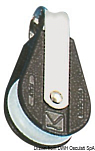 Одношкивный блок с неподвижным креплением Viadana Plastinox 45 мм 370 - 950 кг 10 мм, Osculati 55.098.01