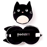 Puckator 5055071754104 Feline Fine Дорожная подушка Resteazz Cat Черный Multicolour