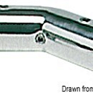 Соединение угловое для релингов 140° 22 мм, Osculati 41.120.22