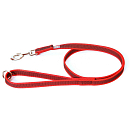 Купить Julius k-9 216GM-R-DP Прорезиненный тренировочный поводок 20 mm Красный Red 15 m 7ft.ru в интернет магазине Семь Футов
