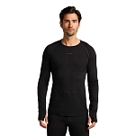 Icebreaker 0a579o001xxl Базовый слой с длинным рукавом Merino 200 Zoneknit Black 30x25x2 2XL