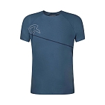 Rock experience REMT02101-W940-S Базовый слой с коротким рукавом Rainer 2.0 Голубой China Blue / China Blue / Blue Nights S
