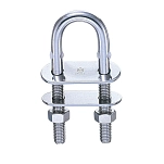 Plastimo 410157 Длинный провод U Болт  Silver 6.2 mm