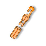 Stonfo S2-1/NARANJA Apicale Super Elite разъем Оранжевый Orange