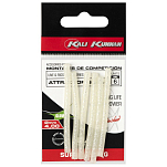 Kali kunnan 64950 Crank Bait Скрепки Для Бумаг Белая Glow / Glittered