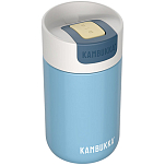 Kambukka DSP0000011939 Olympus Термобутылка 300ml Бесцветный Silk Blue