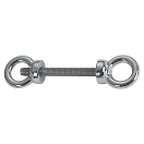 Купить Foresti & suardi 5050344 Болт с проушиной Серебристый Silver 8 mm  7ft.ru в интернет магазине Семь Футов