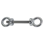 Foresti & suardi 5050344 Болт с проушиной Серебристый Silver 8 mm 