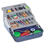 Expert predator 33211-unit рыболовный ящик 33211 Grey / Blue 22x35x18