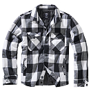 Купить Brandit 9478-46-5XL Куртка Lumberjack Черный  White / Black 5XL 7ft.ru в интернет магазине Семь Футов