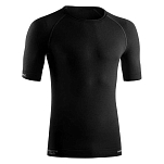 Lurbel 00A2.239M.0000-L Базовый слой с коротким рукавом Merino Lite Черный Black L