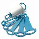 Trudesign 1804984 Инструмент для установки сквозного фитинга Голубой Light Blue 2´´