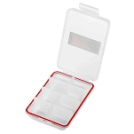 Kali 8413887446649 коробка для мелких деталей Mini 8 Clear 10.5 x 6.8 x 2.6 cm