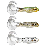 Live target FSF100T502 Freestyle Frog Мягкая приманка 100 mm Tan / Brown