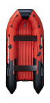 Надувная лодка ПВХ, Таймень NX 3800 НДНД PRO, красный/черный 00194052