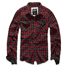 Купить Brandit 4016-84-S Рубашка с длинным рукавом Check Duncan Красный Red / Brown S 7ft.ru в интернет магазине Семь Футов