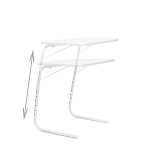 Innovagoods V0103211 Foldy Складной стол Бесцветный White