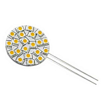 Dixplay 020022 G4 3W 8-35V Горизонтальный теплый белый 21 Вел Лампочка Серебристый White 35 mm