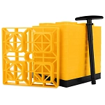 Camco 17-44512 выравнивающий блок FasTen 2x2  Yellow 21.59 x 21.59 cm