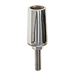 A.a.a. 2929087 90° Базовая опора из нержавеющей стали Серебристый Silver 25 mm 