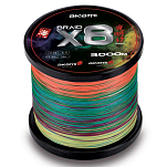 Akami 055447 Yoake X8 Плетеный 3000 m Многоцветный Multicolor 0.350 mm 