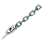 Переходник для цепи 6 мм трос Ø 10 мм Osculati 01.230.01