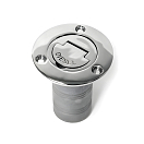 Купить Горловина заливная SUNFINE SF30606-4 прямая 85мм для шланга Ø38мм из нержавеющей стали SS316 с пометкой DIESEL 7ft.ru в интернет магазине Семь Футов