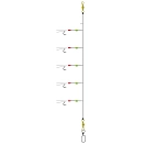 Купить Kinetic F229-695-039-UNIT Sabiki rig Sabiki Nordic Mackerel 130 cm 0.60 mm Серебристый Pink / Crystal Flash 1/0 7ft.ru в интернет магазине Семь Футов