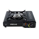 Yregas 34700 Портативная плита с 1 конфоркой Black