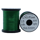 Купить Uni products ZUFR15EG-UNIT линия Floss Rayon 600 Deniers 12.6 m  Emerald Green 7ft.ru в интернет магазине Семь Футов