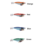 Salper 75JION001 Eyed EGI Кальмар 80 Mm Многоцветный Orange