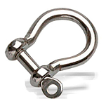 Pike n bass 248206 Шакле Инокс Лира 6 Mm Серый Silver