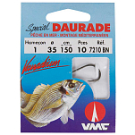 VMC RG3400010 Special Bream Curve 1.5 m Связанные Крючки Серебристый Grey 2/0 