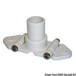 Nylon mount with adjustable base for installation, 29.921.31