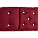 Двойная подушка Kapok / бордово-красный