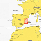 Navionics MSD_NAVP_5G543S2 Navionics MSD_NAVP_5G543S2+ Small SD Bercelona to Benidorm Голубой 5G543S2