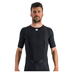 Sportful 1121551-002-XS Базовый слой с коротким рукавом Midweight Черный Black XS