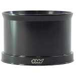 MV Spools MV1-FL-T3-BLACK MV1 Прямая алюминиевая запасная шпуля Черный Black T3 