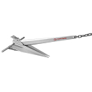 Купить Plastimo 35892 FX Якорь Серебристый  Silver 1.9 kg 7ft.ru в интернет магазине Семь Футов