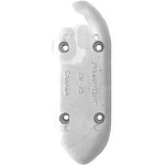 Martyr anodes CMM25-A Вал Алюминий CMM25-A Анод Серебристый 235 x 86 mm 